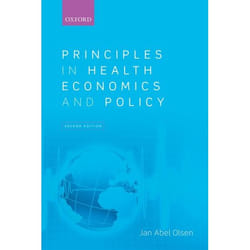 Principles in Health Economics and Policy - [Version Originale]