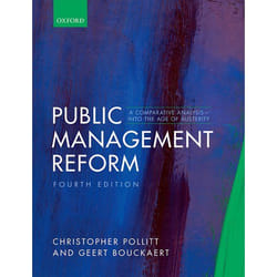 ISBN Public Management Reform ( A Comparative Analysis - Into The Age of Austerity )