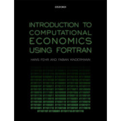 ISBN Introduction to Computational Economics Using Fortran Couverture rigide