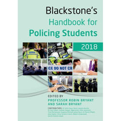 Blackstones Handbook For Policing Stud