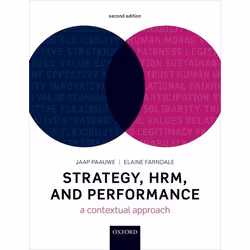 ISBN Strategy HRM and Performance ( A Contextual Approach ), Anglais, Couverture rigide, 256 pages
