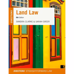 ISBN Land Law Directions, Sandra Clarke, Sarah Greer, 536 pages, Anglais, Oxford University Press, 01/06/2018, unisexe