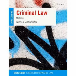 ISBN Criminal Law Directions, Nicola Monaghan, Anglais, Oxford University Press, 22/02/2018, unisexe, 1 pièce(s)