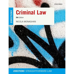 Criminal Law Directions - [Version Originale]