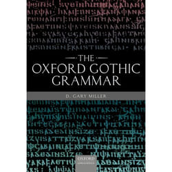 ISBN The Oxford Gothic Grammar Couverture rigide