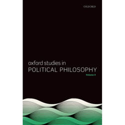 ISBN Oxford Studies in Political Philosophy Volume 4 Couverture rigide