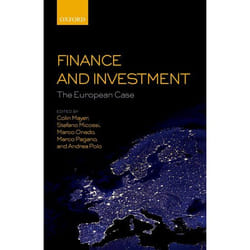 ISBN Finance and Investment: The European Case Couverture rigide