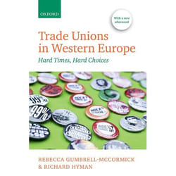 ISBN Trade Unions in Western Europe ( Hard Times Hard Choices ) Couverture rigide