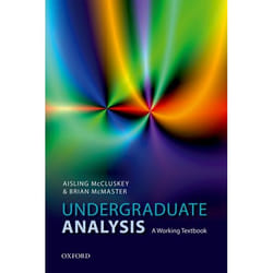 ISBN Undergraduate Analysis ( A Working Textbook ) Couverture rigide