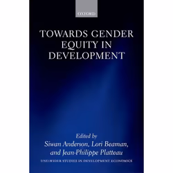 ISBN Towards Gender Equity in Development, Siwan Anderson, Lori Beaman, Jean-Philippe Platteau, 448 pages, Anglais, Oxford Un ...