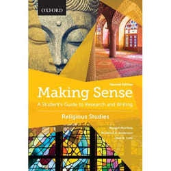 ISBN Making Sense in Religious Studies ( A Student's Guide to Research and Writing ) livre