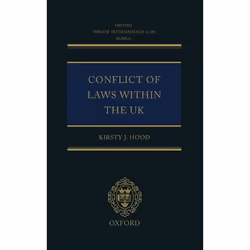 ISBN Conflict of Laws Within the UK, 334 pages
