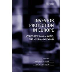 ISBN Investor Protection in Europe ( Corporate Law Making The MiFID and Beyond ) livre