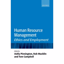 ISBN Human Resource Management ( Ethics and Employment ), Anglais, Couverture rigide, 360 pages