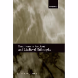 ISBN Emotions in Ancient and Medieval Philosophy, Anglais, Couverture rigide, 352 pages