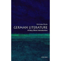 ISBN German Literature: A Very Short Introduction 184 pages Anglais