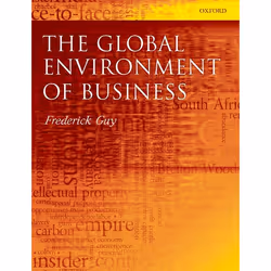 ISBN The Global Environment of Business, Anglais, Livre broché, 344 pages