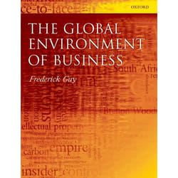 ISBN The Global Environment of Business