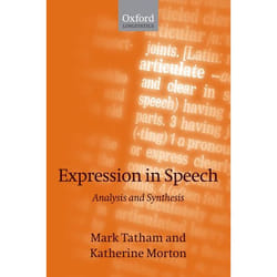 ISBN Expression in Speech ( Analysis and Synthesis ) Couverture rigide