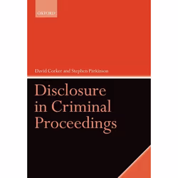 ISBN Disclosure in Criminal Proceedings, 376 pages