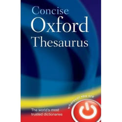 ENGLISH THESAURUS CONCISE