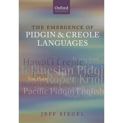 ISBN The Emergence of Pidgin and Creole Languages Couverture rigide