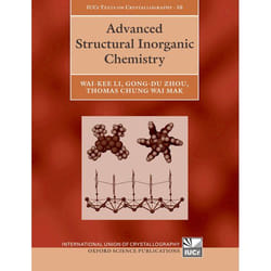 ISBN Advanced Structural Inorganic Chemistry livre Anglais Couverture rigide