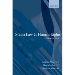ISBN Media Law and Human Rights livre