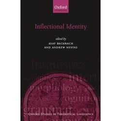 ISBN Inflectional Identity livre Anglais Couverture rigide 384 pages