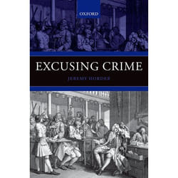 ISBN Excusing Crime Couverture rigide
