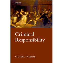 ISBN Criminal Responsibility Couverture rigide