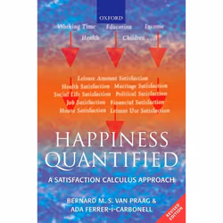 ISBN Happiness Quantified ( A Satisfaction Calculus Approach ), Anglais, Couverture rigide