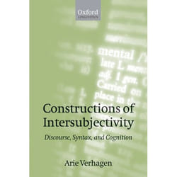 ISBN Constructions of Intersubjectivity ( Discourse Syntax and Cognition ) livre Anglais Couverture rigide 272 pages