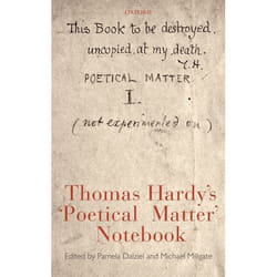 Thomas Hardy's 'Poetical Matter' Notebook
