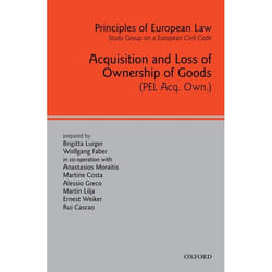 Principles Of European Law, European Civil Code Series