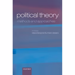 ISBN Political Theory ( Methods and Approaches ), David Leopold, Marc Stears, 240 pages, Anglais, Oxford University Press, 31 ...