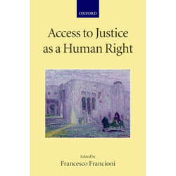 ISBN Access to Justice as a Human Right Couverture rigide