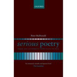 ISBN Serious Poetry ( Form and Authority from Yeats to Hill ) Couverture rigide