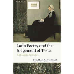 ISBN Latin Poetry and the Judgement of Taste ( An Essay in Aesthetics )