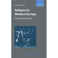 ISBN Religion in Modern Europe ( A Memory Mutates ) Couverture rigide