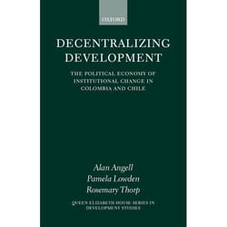 ISBN Decentralizing Development ( The Political Economy of Institutional Change in Colombia and Chile ) livre