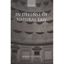 ISBN In Defense of Natural Law Couverture rigide