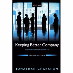 ISBN Keeping Better Company ( Corporate Governance Ten Years On ), Anglais, Livre broché