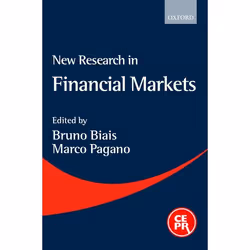 ISBN New Research in Financial Markets, Anglais, Livre broché