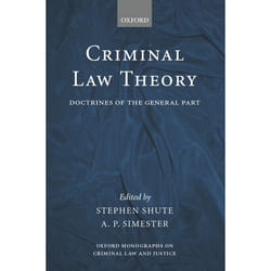 ISBN Criminal Law Theory ( Doctrines of the General Part ) livre