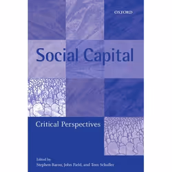 ISBN Social Capital ( Critical Perspectives ), Anglais, Couverture rigide, 320 pages