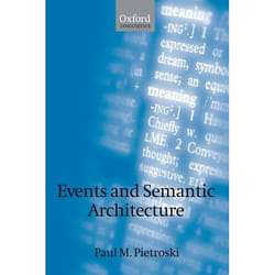 ISBN Events and Semantic Architecture Couverture rigide