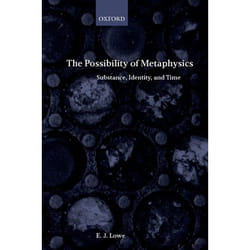 ISBN The Possibility of Metaphysics ( Substance Identity and Time ) Couverture rigide