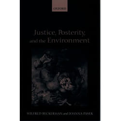 ISBN Justice Posterity and the Environment Couverture rigide