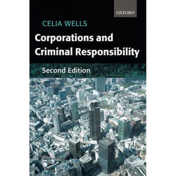 ISBN Corporations and Criminal Responsibility Couverture rigide